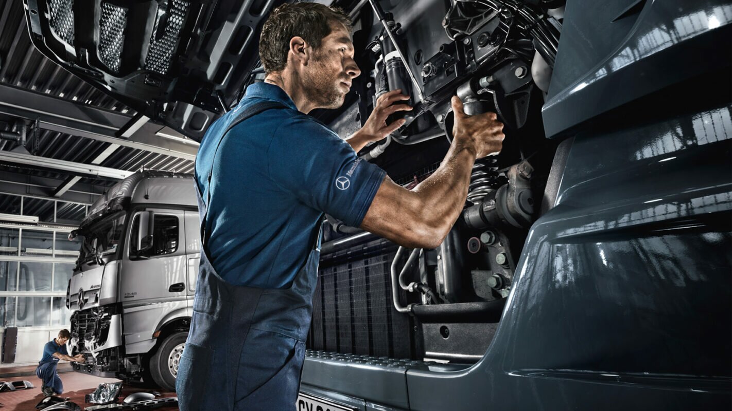 Ремонт грузовиков